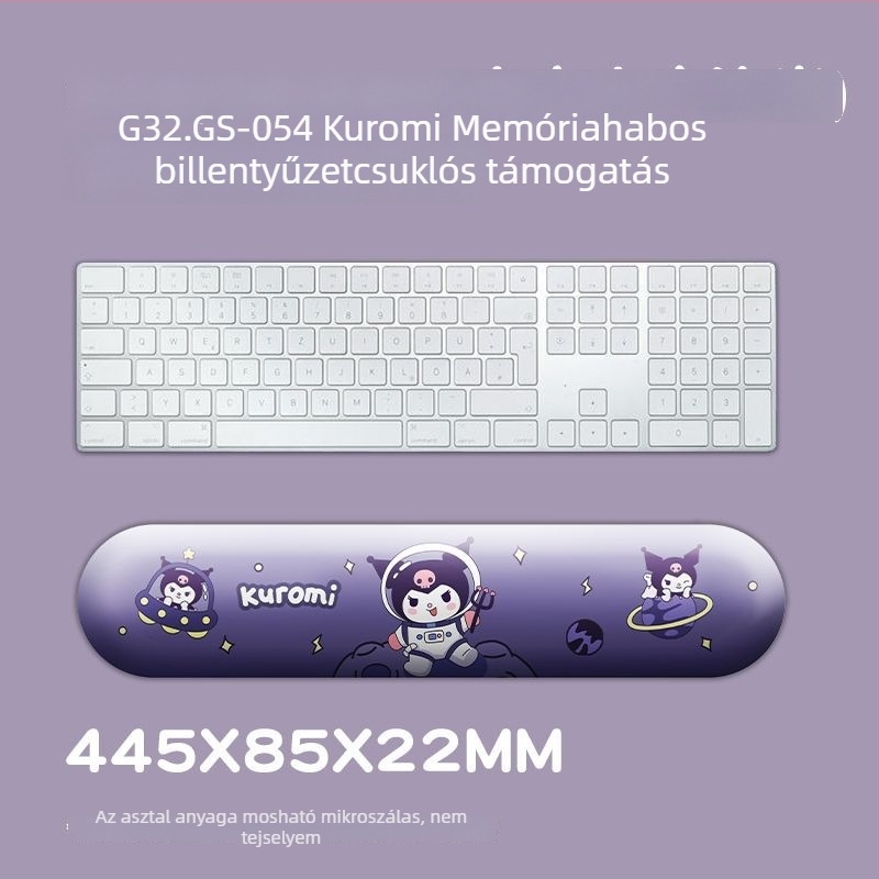 Szilikon billentyűzet csuklótámasz és egérpad, kétoldalas, USB hub, logó nyomtatás, OEM testreszabás