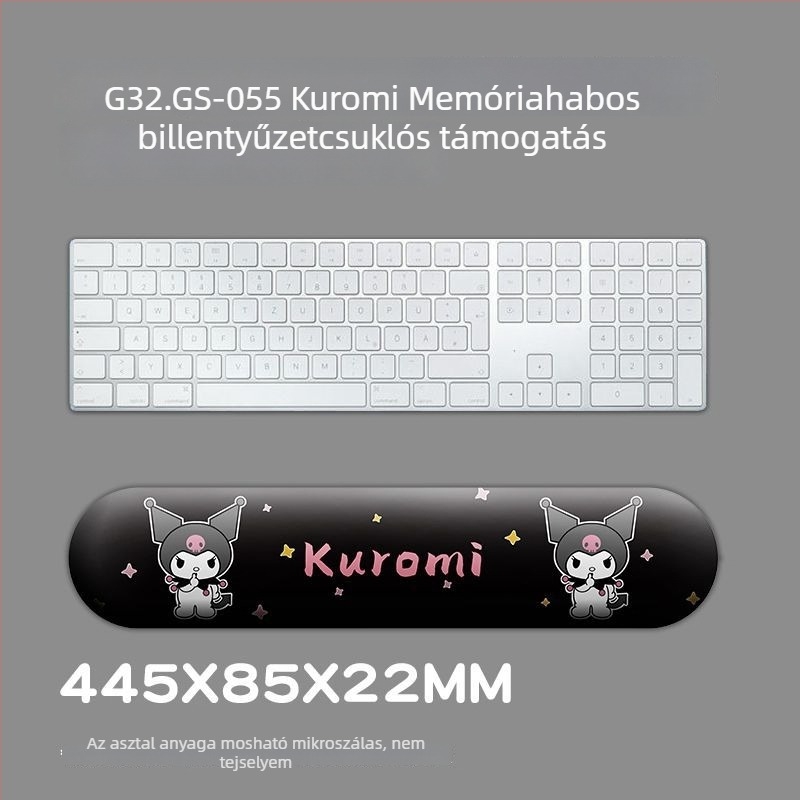 Szilikon billentyűzet csuklótámasz és egérpad, kétoldalas, USB hub, logó nyomtatás, OEM testreszabás