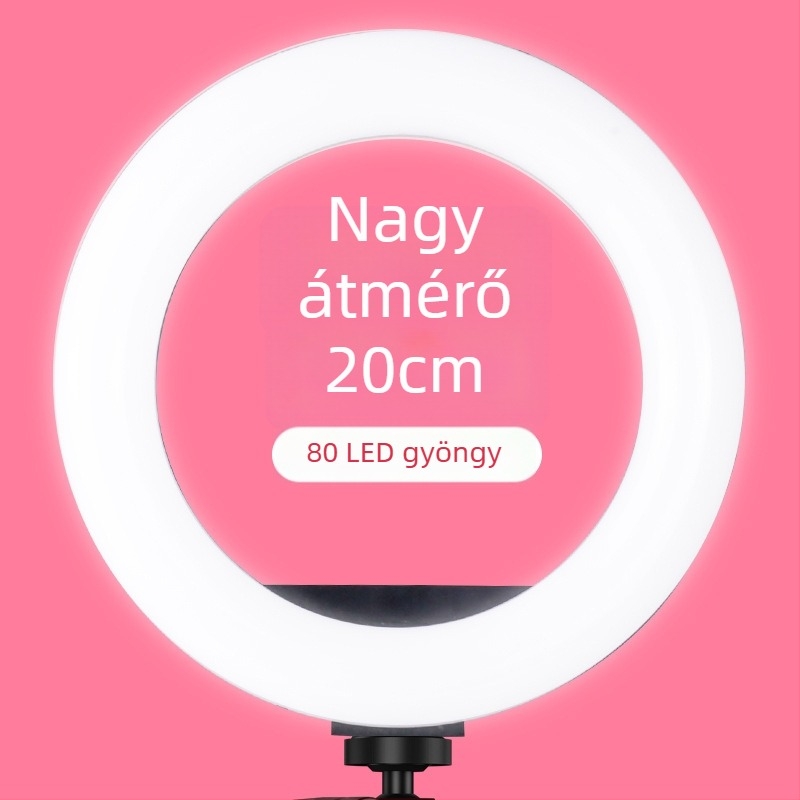Telefonos élő közvetítéshez állvány, fém és ABS szerkezet, modell Egyéb, magáncímkézés engedélyezett, testreszabás elérhető