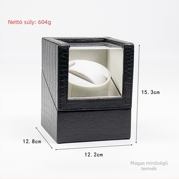 Elektromos óra forgató, bőr krokodil mintás, egyfejű, 50 darabos doboz