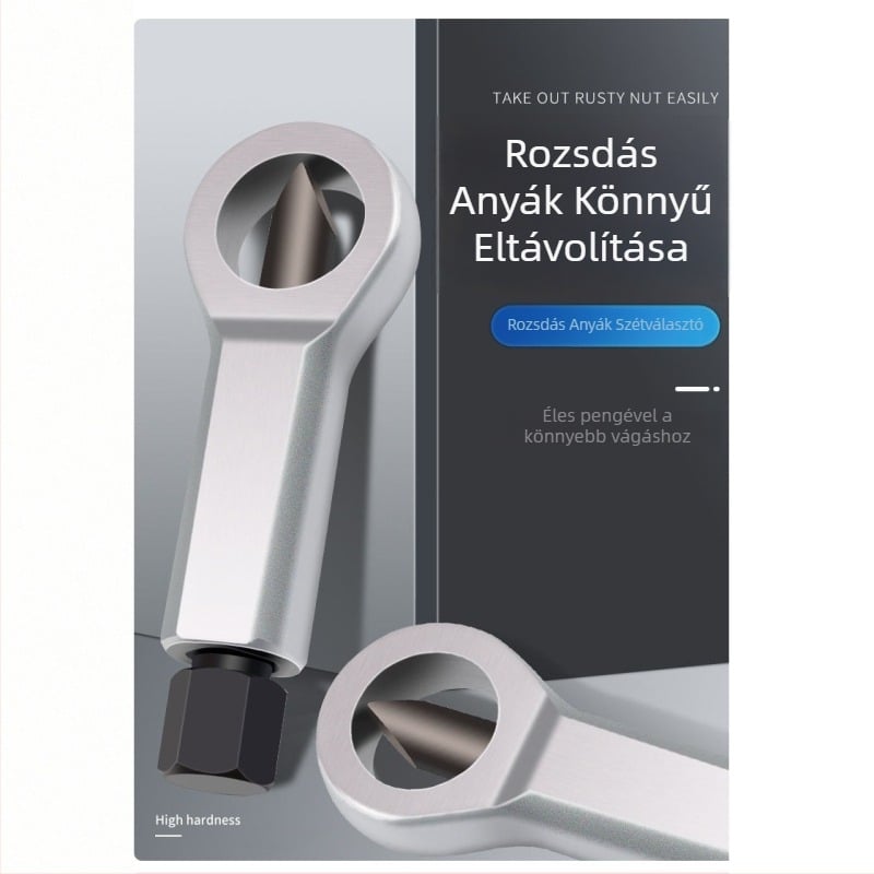 Háztartási használatra készült anyacsavar-eltávolító készlet és csavarszeparátorok