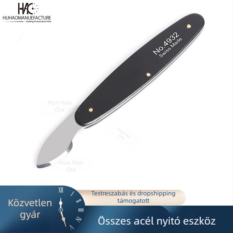 Tiger Hao Óraszerelő eszköz – acél nyitó kés a hátsó fedél kinyitásához, teljes acél nyitó kés, 1 db készlet, Standard: Közepes, otthoni használatra
