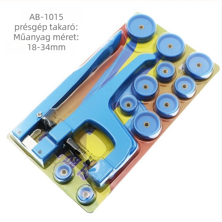 Órajavító prés és zárófogó készlet: műanyag öntőforma + fém fogók, 11 készlet, 18–34 mm, háztartási használatra