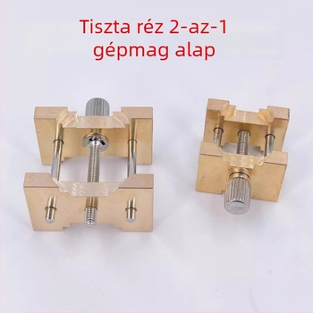 Réz óramű mozgómechanizmus tartó — Bázis a mechanikus óraszerkezet összeállításához, 1 készlet, nemzeti rendszer, háztartási használat