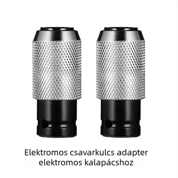 Adapterfej elektromos racsival, ütvefúróhoz és ütőfúróhoz – univerzális, demontáló eszköz, króm-vanádium acélból, otthoni használatra