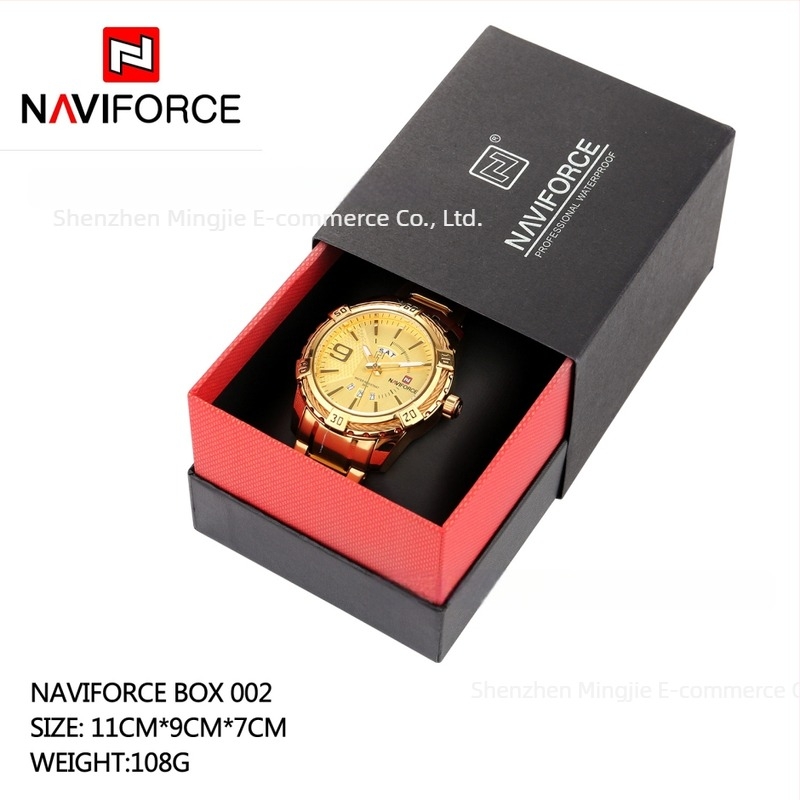 NAVIFORCE óradoboz - eredeti, testreszabás elérhető, származás Guangzhou, Kína, csomagolás 200, logó nélkül, import nem