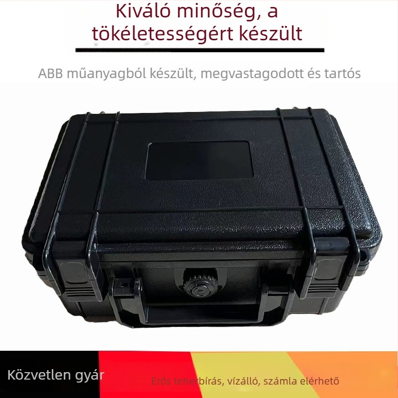 Ékszerdoboz erősített ABS műanyagból, lezárt kivitel, ütésálló kialakítás, Ky311 modell, falvastagság 5 mm