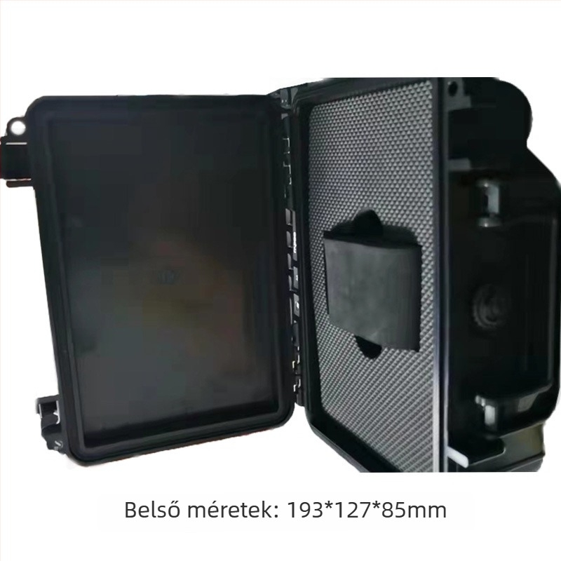 Ékszerdoboz erősített ABS műanyagból, lezárt kivitel, ütésálló kialakítás, Ky311 modell, falvastagság 5 mm