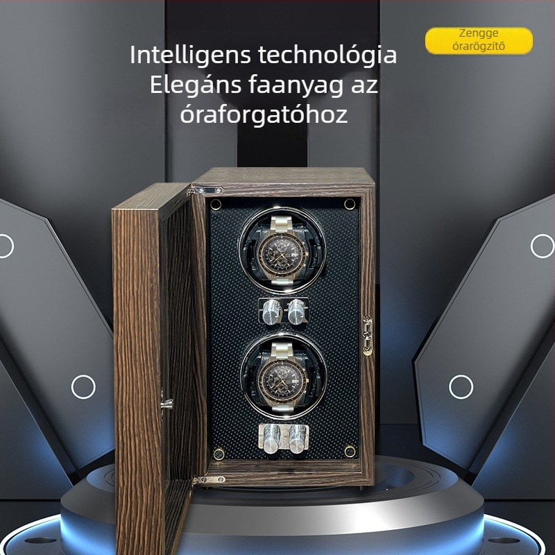 Fa mintás automata órakerekítő forgó készülék mechanikus órákhoz, modell ZG-2B