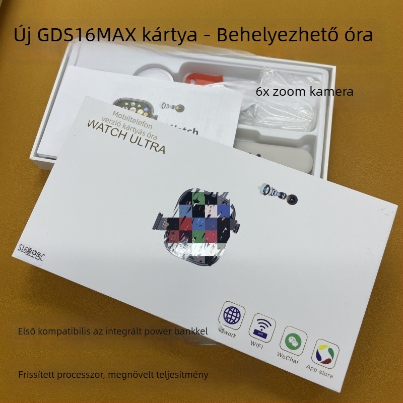 Okosóra 5G-s mobilkapcsolattal, 6x zoomos kamera, SIM-kártyahely, AMOLED kijelző, Android-kompatibilis