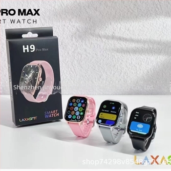 Okosóra H9 Pro Max – pulzusmérés, vér oxigénszint, vérnyomás, alvásfigyelés, Bluetooth-hívások