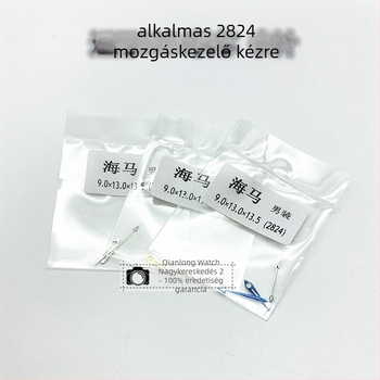 Óra mutató készlet, három mutatóval, kompatibilis 2824-es mozgással, 111 darabos dobozban, 2021 nyár kiadás.