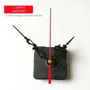 Kvarc falióra mozgás mechanizmus mutatókkal, műanyag ház, termék szám YXD-5168+514, modern minimalist stílus