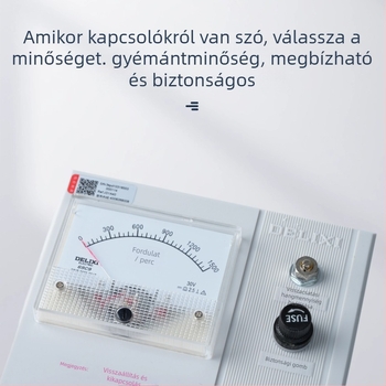 Delixi Electric JD1A mutató típusú AC motorvezérlő kapcsoló, elektromágneses sebességszabályozás, alacsony feszültség