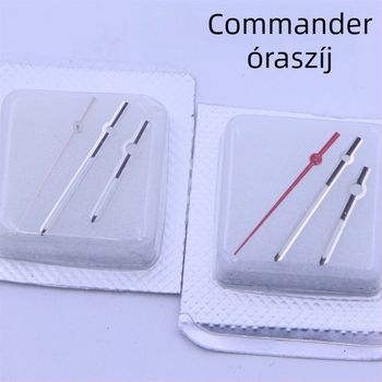 2836-os mozgáshoz illeszkedő, világító három mutatós óra mutatók készlet (óra, perc, másodperc)