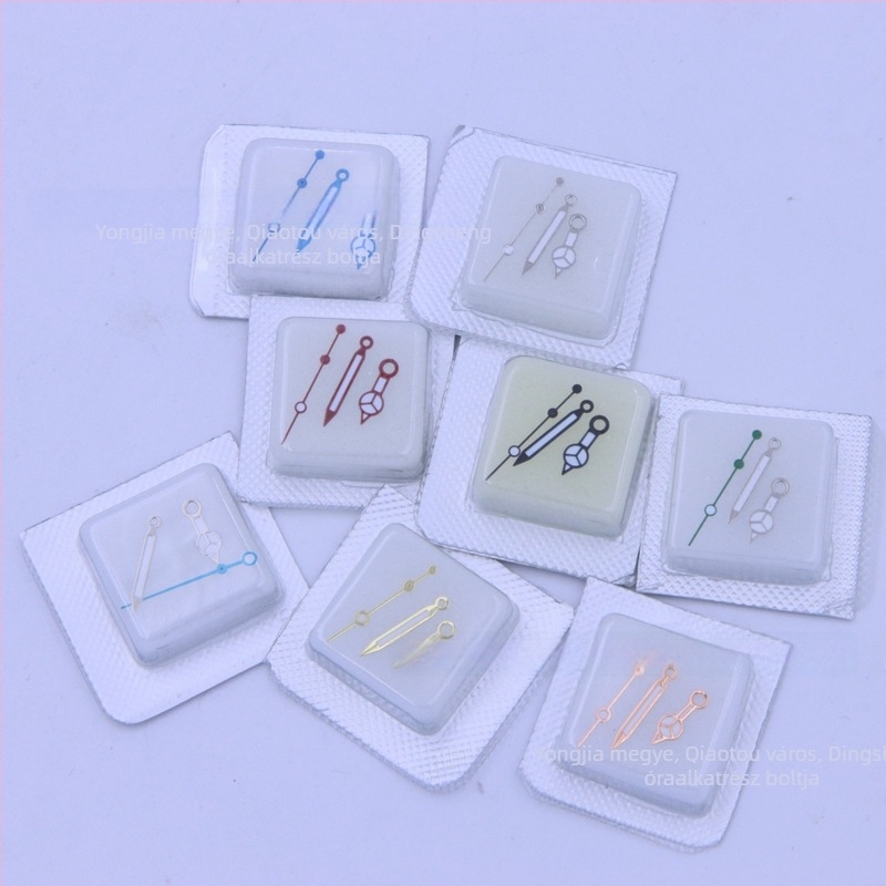 NH35/NH36 mozgásokhoz kompatibilis, világító három kéz – óra-, perc- és másodperckéz