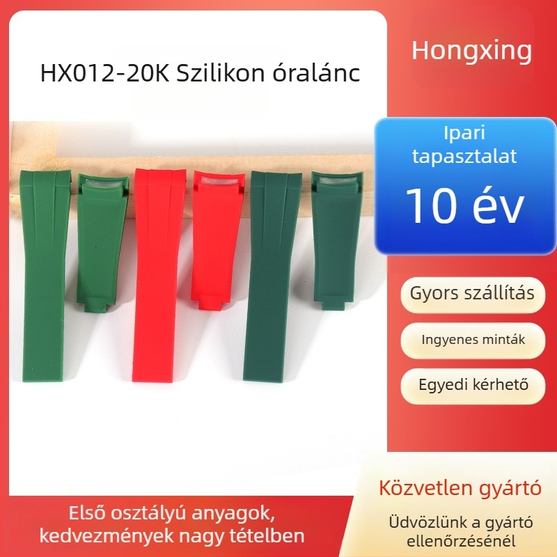 Szilikon óraszíj, márka nélküli, 2025 tavaszi kiadás, Shenzhen eredet