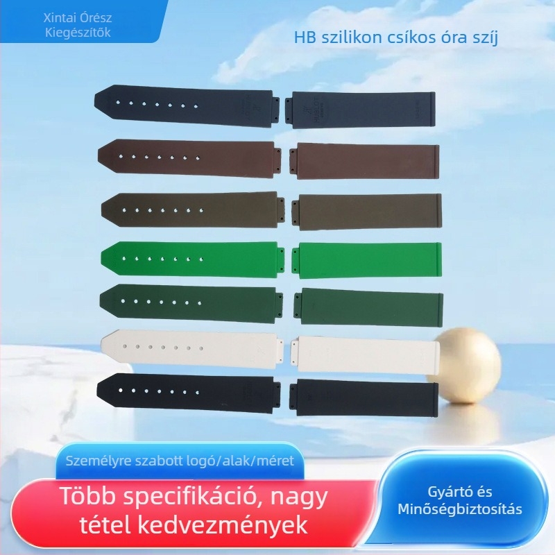 Szilikon csíkos szíj okosórához – divatos commuter stílus, univerzális, 2024 tavasz