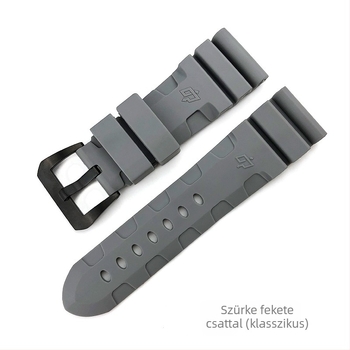 Panerai karóra szíj természetes gumi, vízálló szilikon, PAM 380 351 111, 24/26 mm