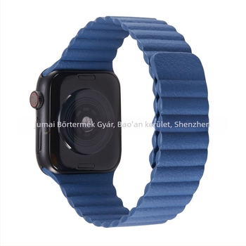Bőr Loop szíj mágneses záróval Apple Watch Series 6-höz