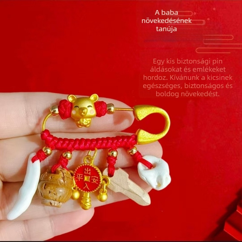 Fém zodiákus bross – csepegő olaj felület, emlék- és díszítő, uniszex