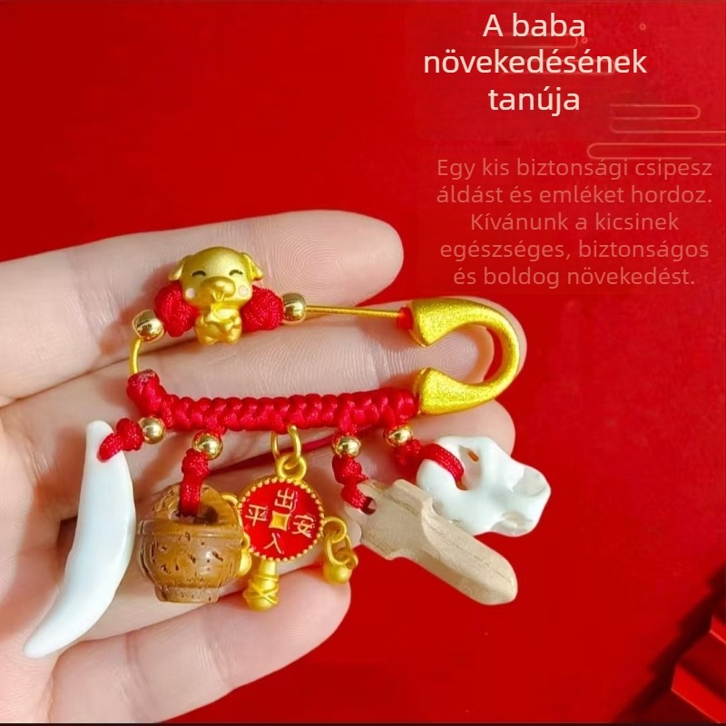 Fém zodiákus bross – csepegő olaj felület, emlék- és díszítő, uniszex