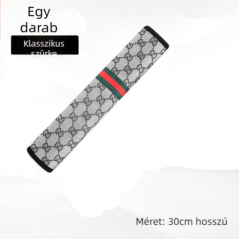 Légáteresztő kendervállvédő autóbiztonsági övhez, testreszabható logóval, 0,3 kg