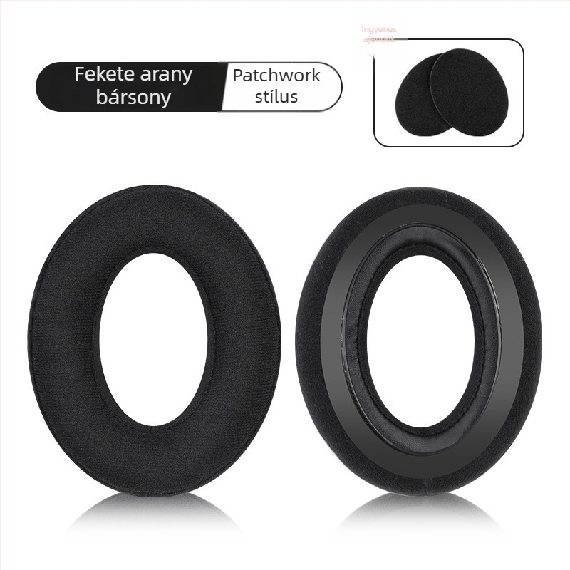 Sennheiser HD545 fejhallgatóhoz készült bőrtok, Ear clothes márka, műbőr, puha és kényelmes