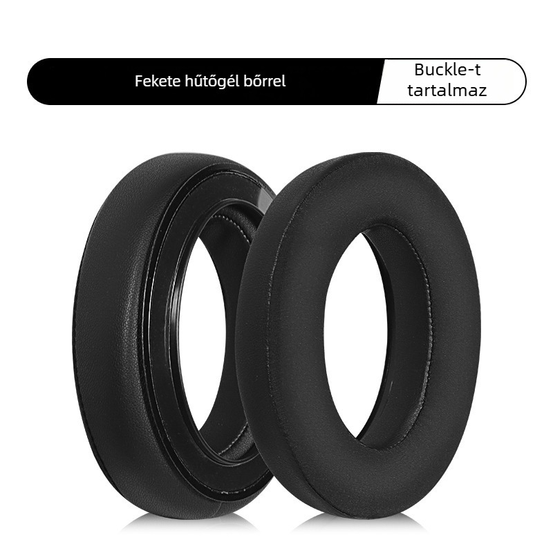 Sennheiser HD545 fejhallgatóhoz készült bőrtok, Ear clothes márka, műbőr, puha és kényelmes