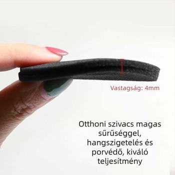 Fejhallgatók: körkörös habszivacs párna a hangszigetelés és porállóság érdekében, modell tuning cotton — testreszabott minták