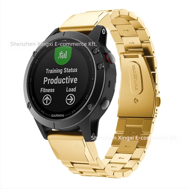 Fém gyorskioldós csuklópánt Garmin Fenix 7/6/7X/6S Pro-hoz — 88 g, bemutatva 2019-ben.