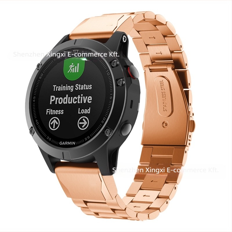Fém gyorskioldós csuklópánt Garmin Fenix 7/6/7X/6S Pro-hoz — 88 g, bemutatva 2019-ben.
