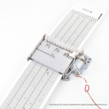 Jiyun Kézzel hajtott papírtape zenemű mechanizmus, cinkötvözet, nyomtatott kivitel, DIY játék kiegészítőkhöz