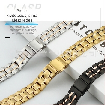 Rozsdamentes acél Apple Watch szíj, 38mm/42mm, Series 8 és SE