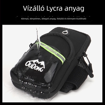 Nylon karra illeszkedő telefon-tartó futáshoz — férfiaknak, téli sportokhoz