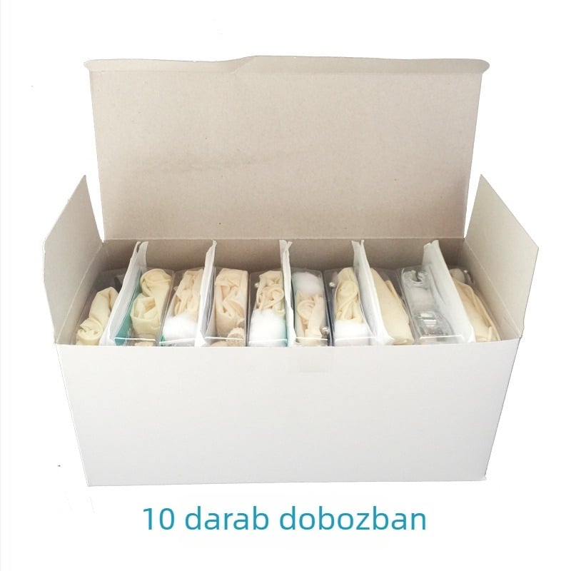 Egyszer használatos steril piercing eszköz készlet — fém alapanyagból, geometriai dizájn, kövekkel díszítve; uniszex, külön csomagolás, testreszabható