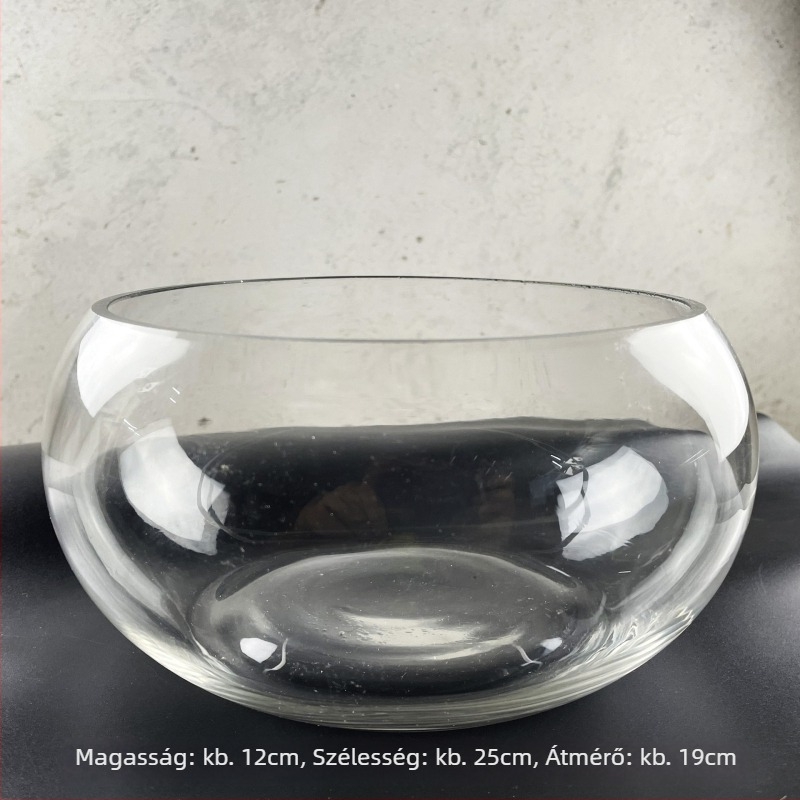 Üvegből készült mohás mikro-táj öko üvegpalack aranyhalas akváriummal — környílású dizájn, szukkulensek; Márka: Small Space Big World; Csomagolás: karton; Kijelzés: felületen