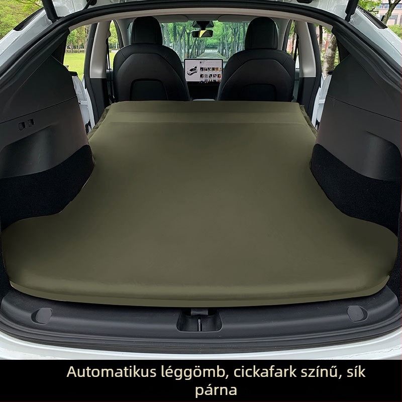 Autókempingre tervezett felfújható ágy, modell B002 | Wild Road, 4 kg, max teherbírás 1000 kg, felület kompozit szövettel