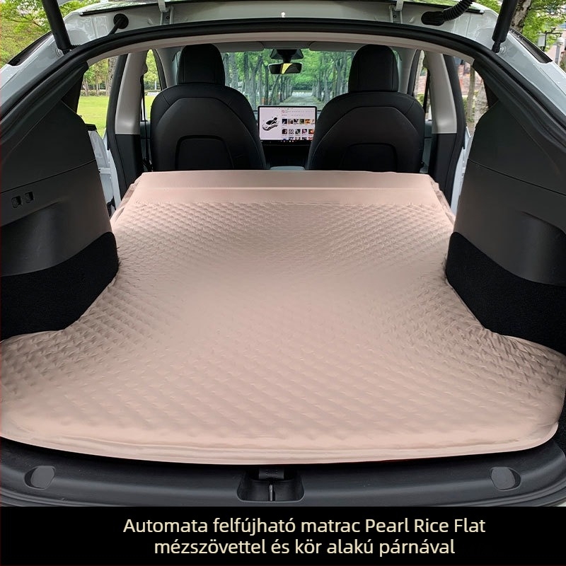 Autókempingre tervezett felfújható ágy, modell B002 | Wild Road, 4 kg, max teherbírás 1000 kg, felület kompozit szövettel
