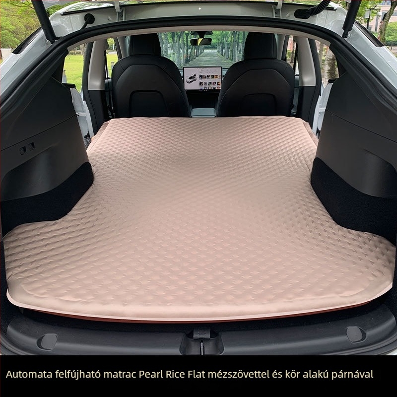 Autókempingre tervezett felfújható ágy, modell B002 | Wild Road, 4 kg, max teherbírás 1000 kg, felület kompozit szövettel