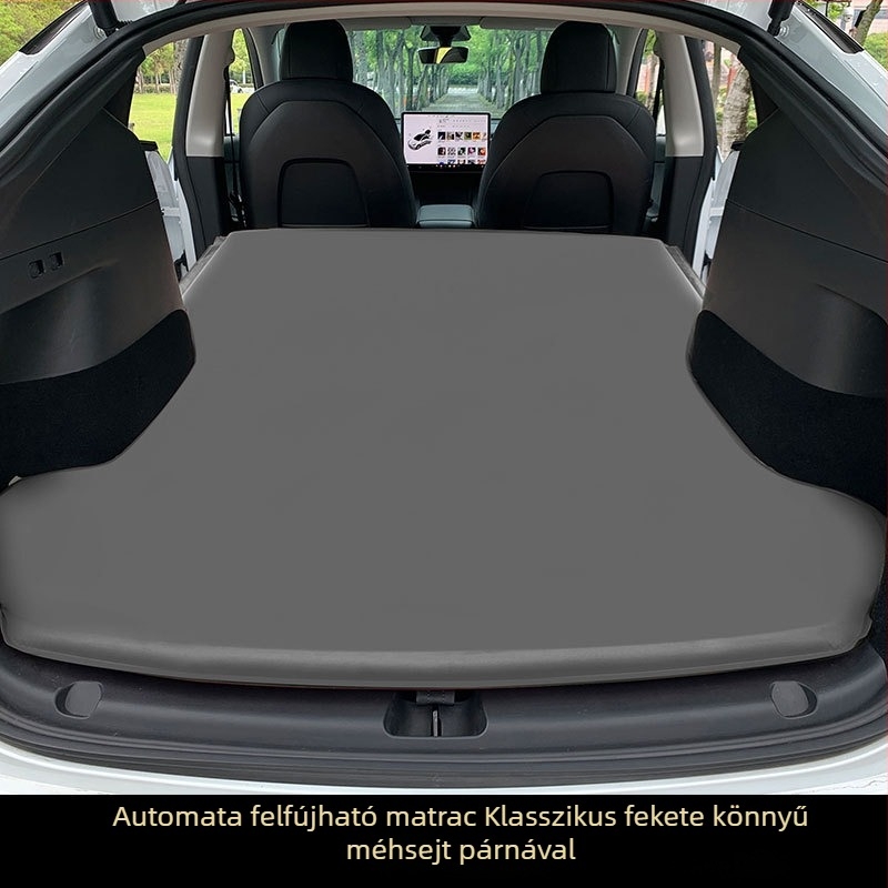 Autókempingre tervezett felfújható ágy, modell B002 | Wild Road, 4 kg, max teherbírás 1000 kg, felület kompozit szövettel