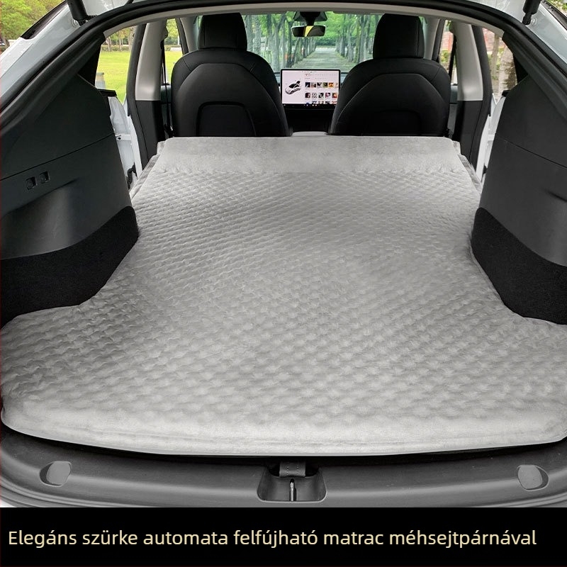 Autókempingre tervezett felfújható ágy, modell B002 | Wild Road, 4 kg, max teherbírás 1000 kg, felület kompozit szövettel