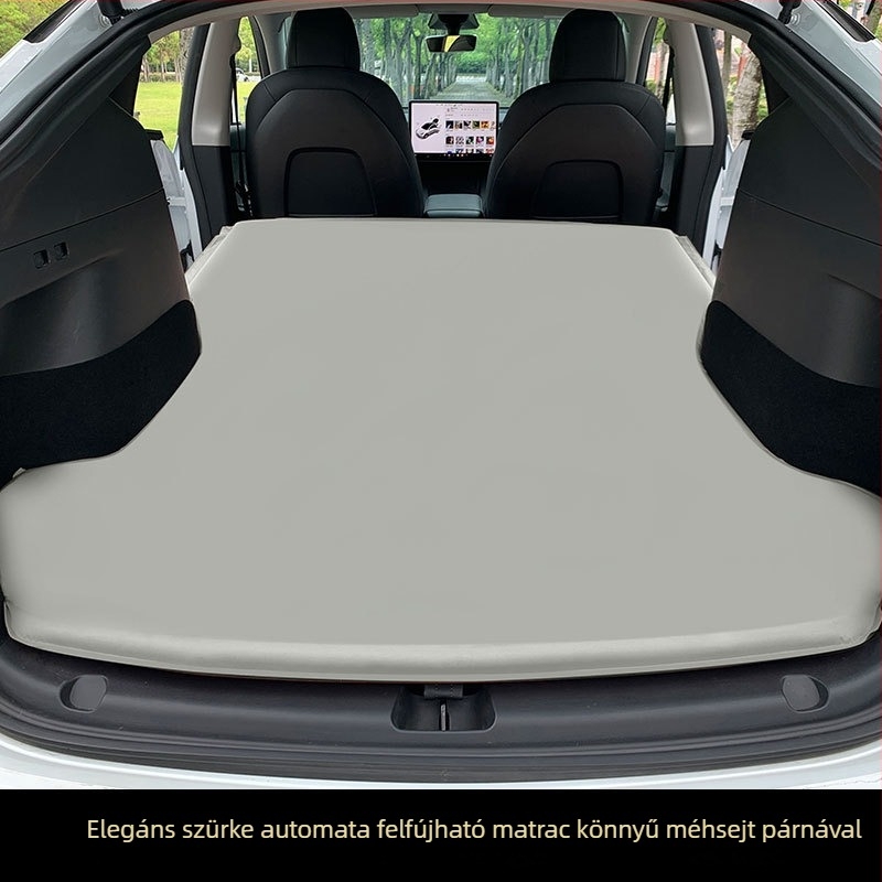 Autókempingre tervezett felfújható ágy, modell B002 | Wild Road, 4 kg, max teherbírás 1000 kg, felület kompozit szövettel