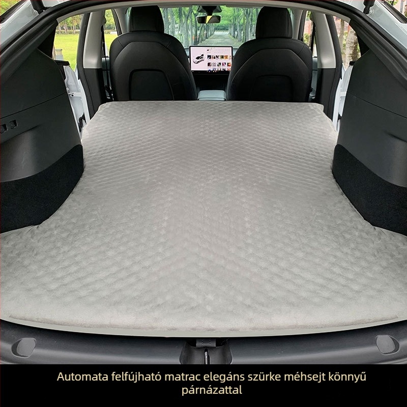 Autókempingre tervezett felfújható ágy, modell B002 | Wild Road, 4 kg, max teherbírás 1000 kg, felület kompozit szövettel