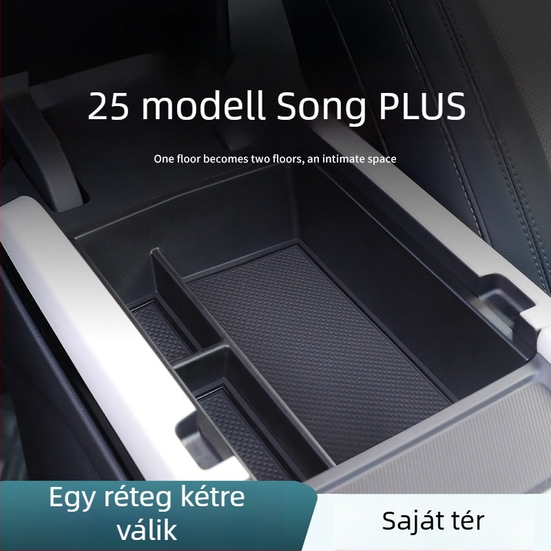 BYD Song Plus DM-I könyöktámasz tároló, központi konzol szervező, Anyag: Egyéb; Márka: Bottled West; Kompatibilis modellek: Alapértelmezett tétel