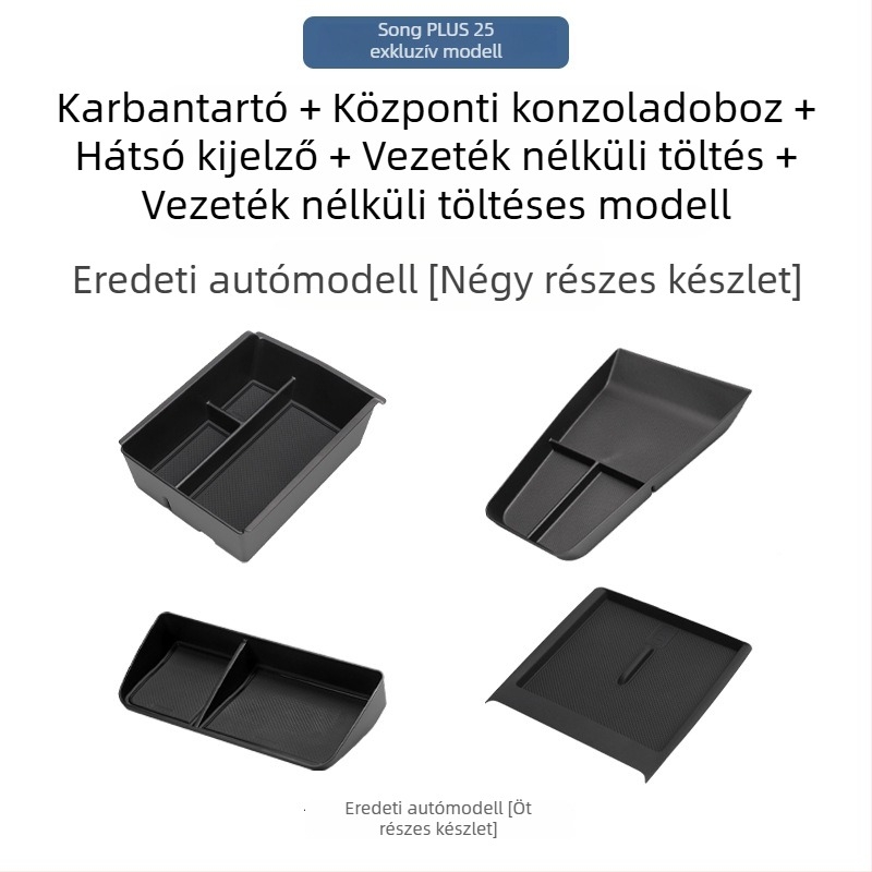 BYD Song Plus DM-I könyöktámasz tároló, központi konzol szervező, Anyag: Egyéb; Márka: Bottled West; Kompatibilis modellek: Alapértelmezett tétel