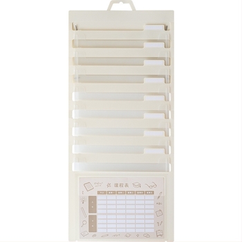 Átlátszó hajtogatható fájl tasak, PP anyagból, zsinóros zárású