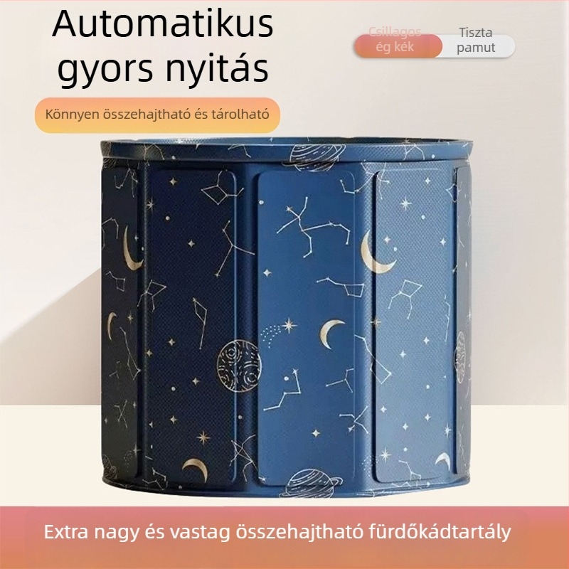 Összecsukható fürdőkád gyerekeknek – anyaga tarpaulin; típus: összecsukható kád; használható fürdésre