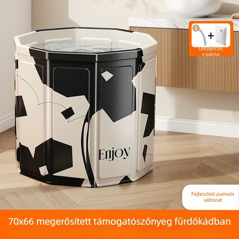 Összecsukható fürdőkád gyerekeknek – anyaga tarpaulin; típus: összecsukható kád; használható fürdésre