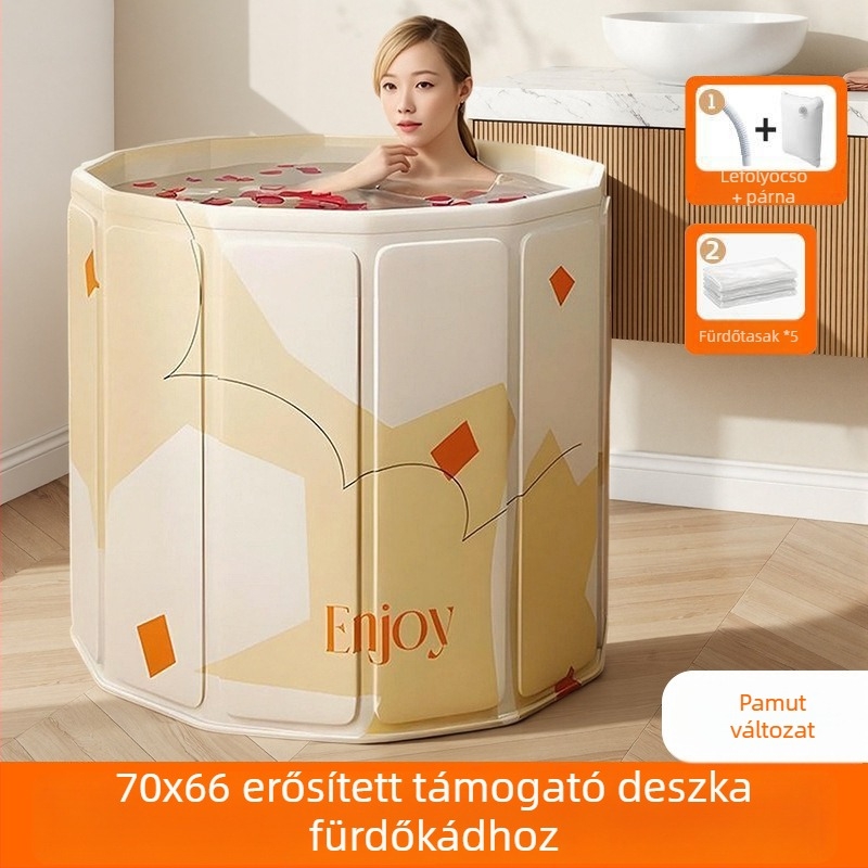Összecsukható fürdőkád gyerekeknek – anyaga tarpaulin; típus: összecsukható kád; használható fürdésre